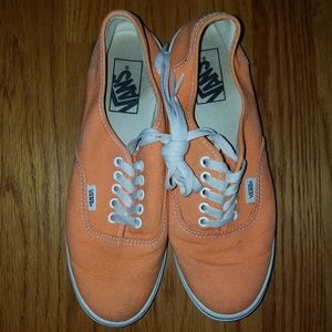 Orange Vans